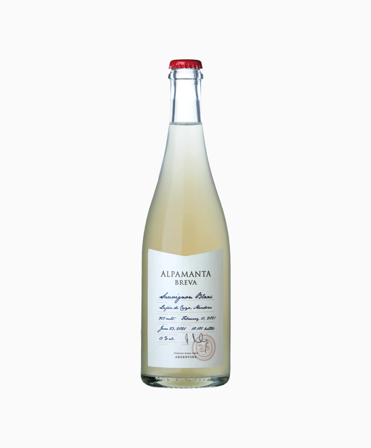 Breva organic Sauvignon Blanc Mendoza Alpamanta Estate